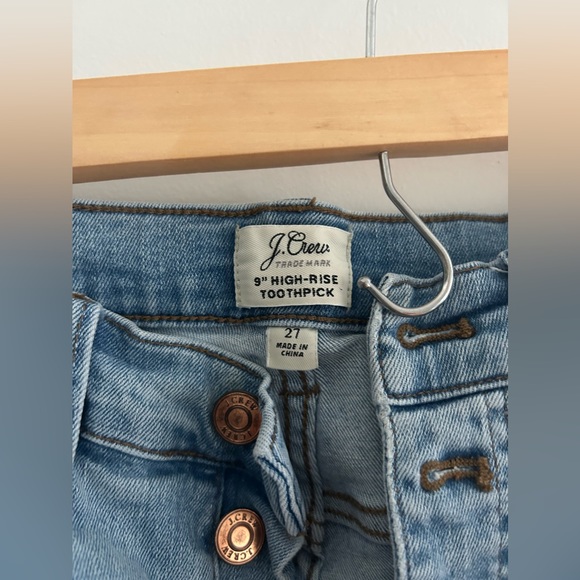 Jcrew high rise toothpick jeans - Picture 3 of 4